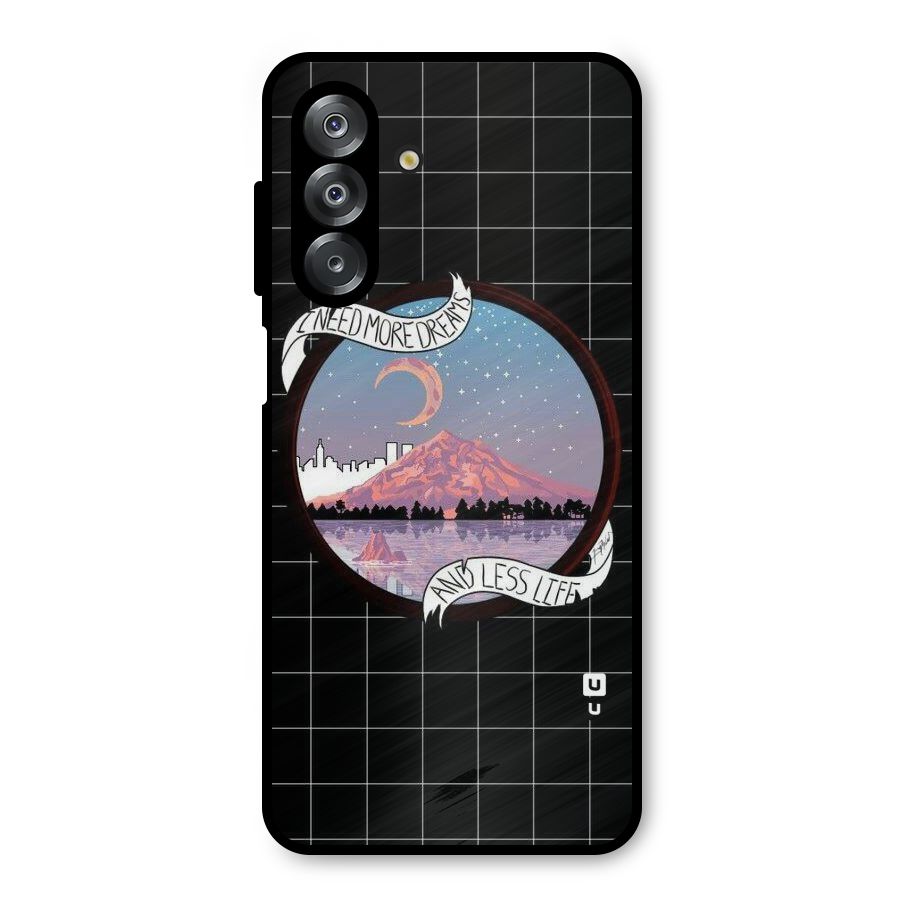 More Dreams Metal Back Case for Galaxy A26