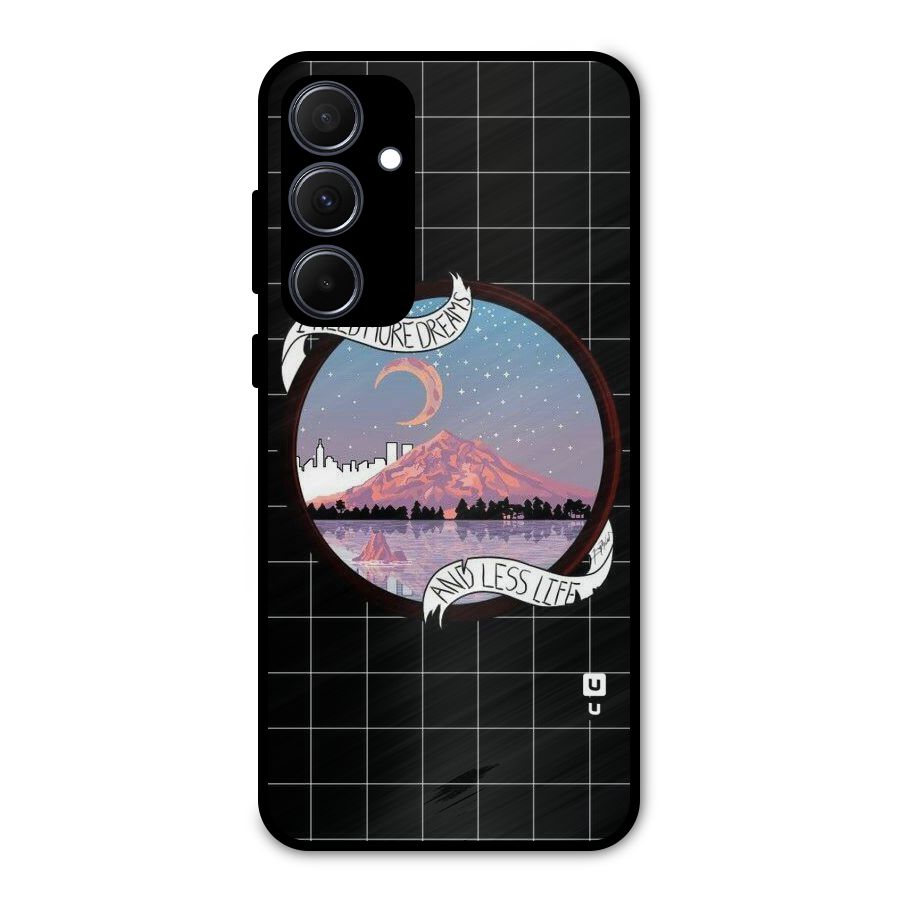 More Dreams Metal Back Case for Galaxy A35