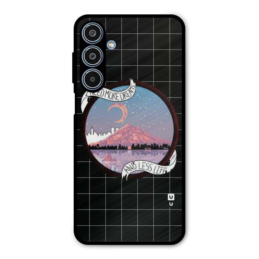 More Dreams Metal Back Case for Galaxy M35