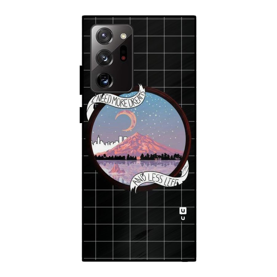 More Dreams Metal Back Case for Galaxy Note 20 Ultra