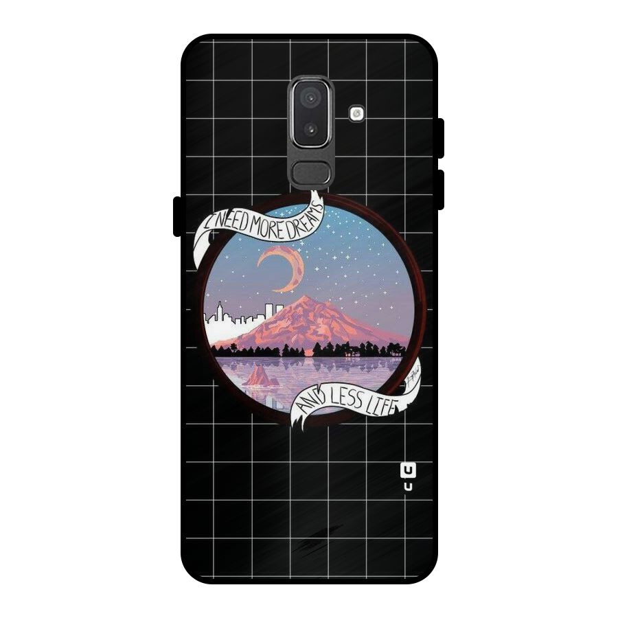 More Dreams Metal Back Case for Galaxy On8 (2018)