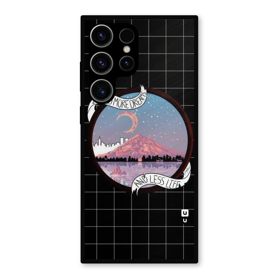 More Dreams Metal Back Case for Galaxy S23 Ultra