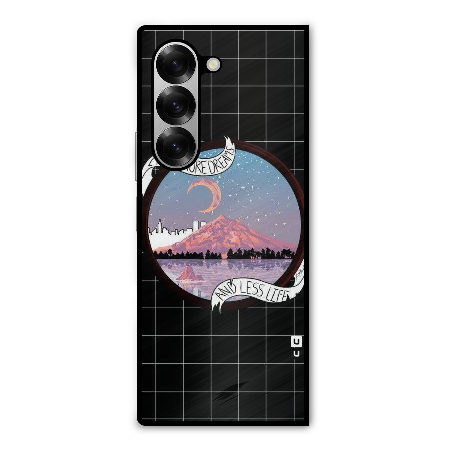 More Dreams Metal Back Case for Galaxy Z Fold6