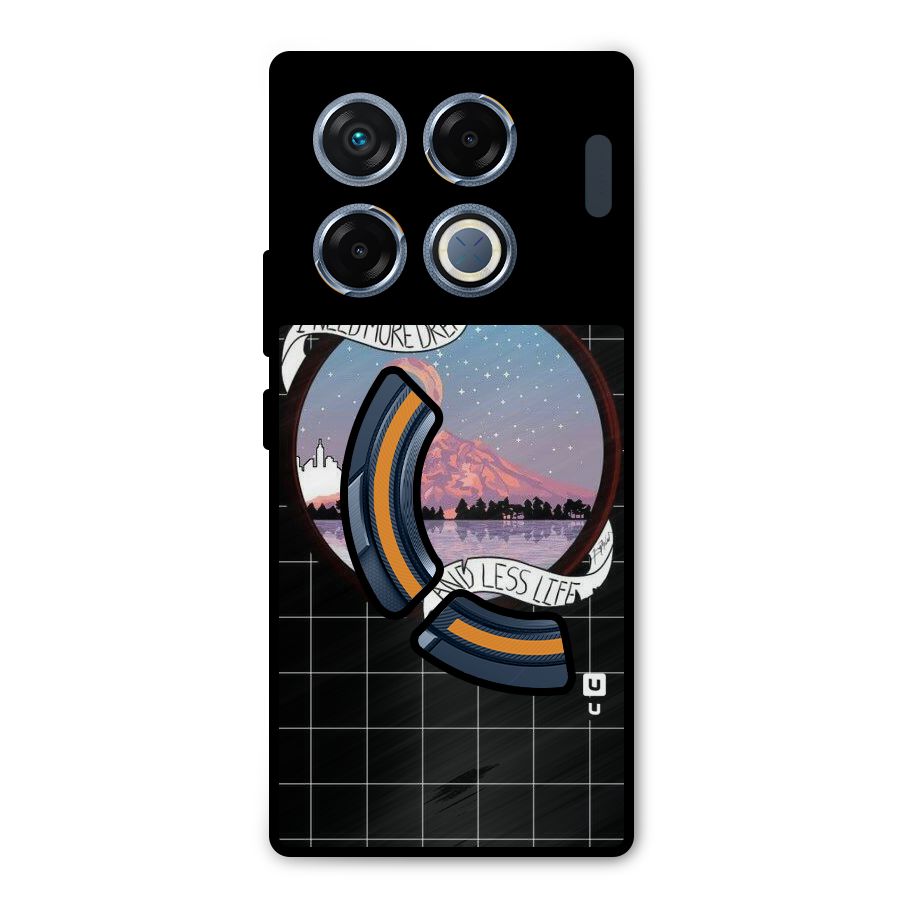 More Dreams Metal Back Case for Infinix GT 20 Pro