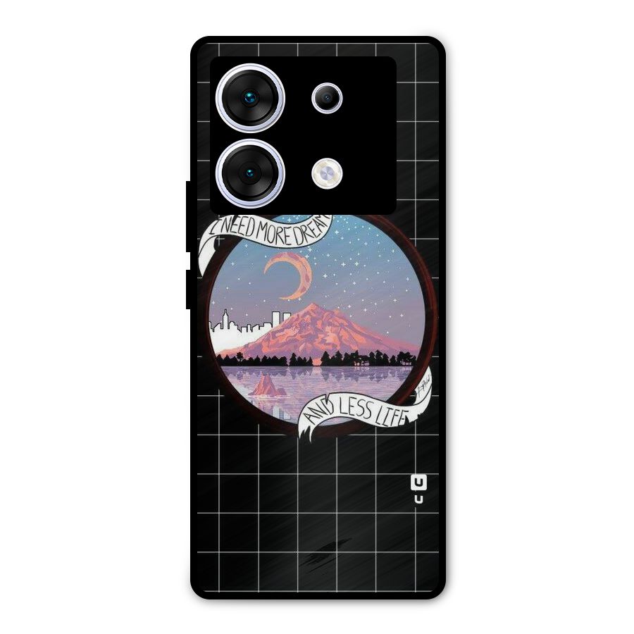 More Dreams Metal Back Case for Infinix Zero 30 5G