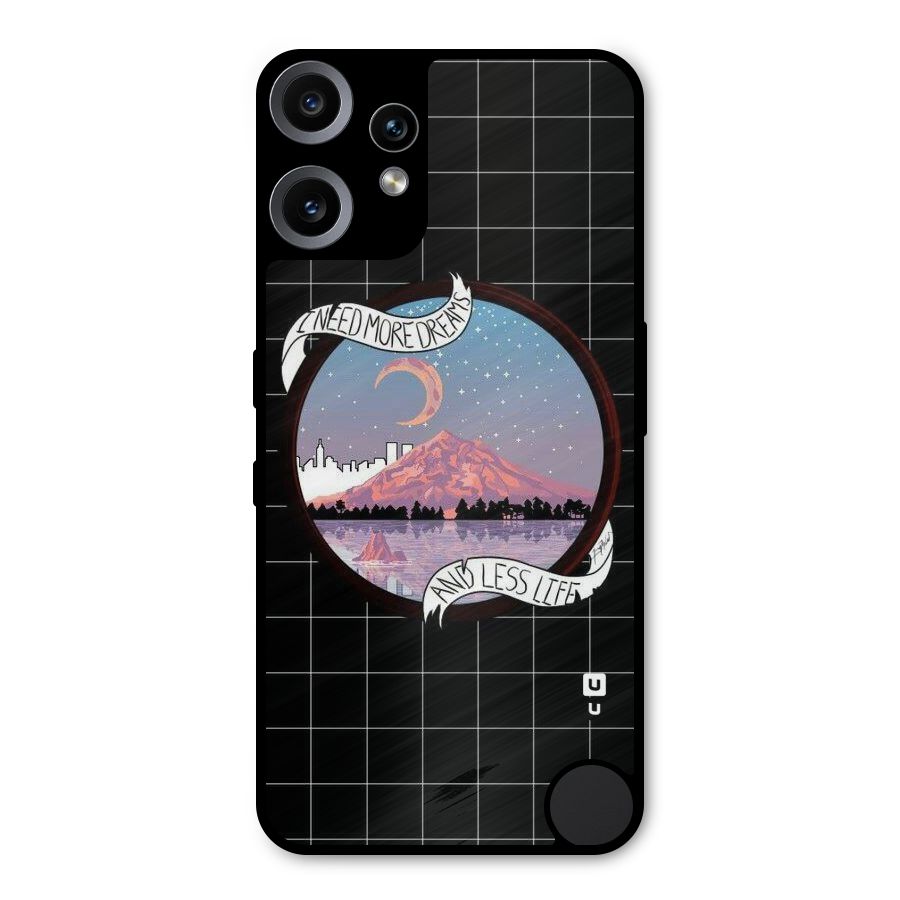 More Dreams Metal Back Case for Nothing CMF Phone 2 Pro