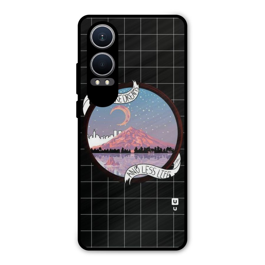 More Dreams Metal Back Case for OnePlus Nord CE4 Lite