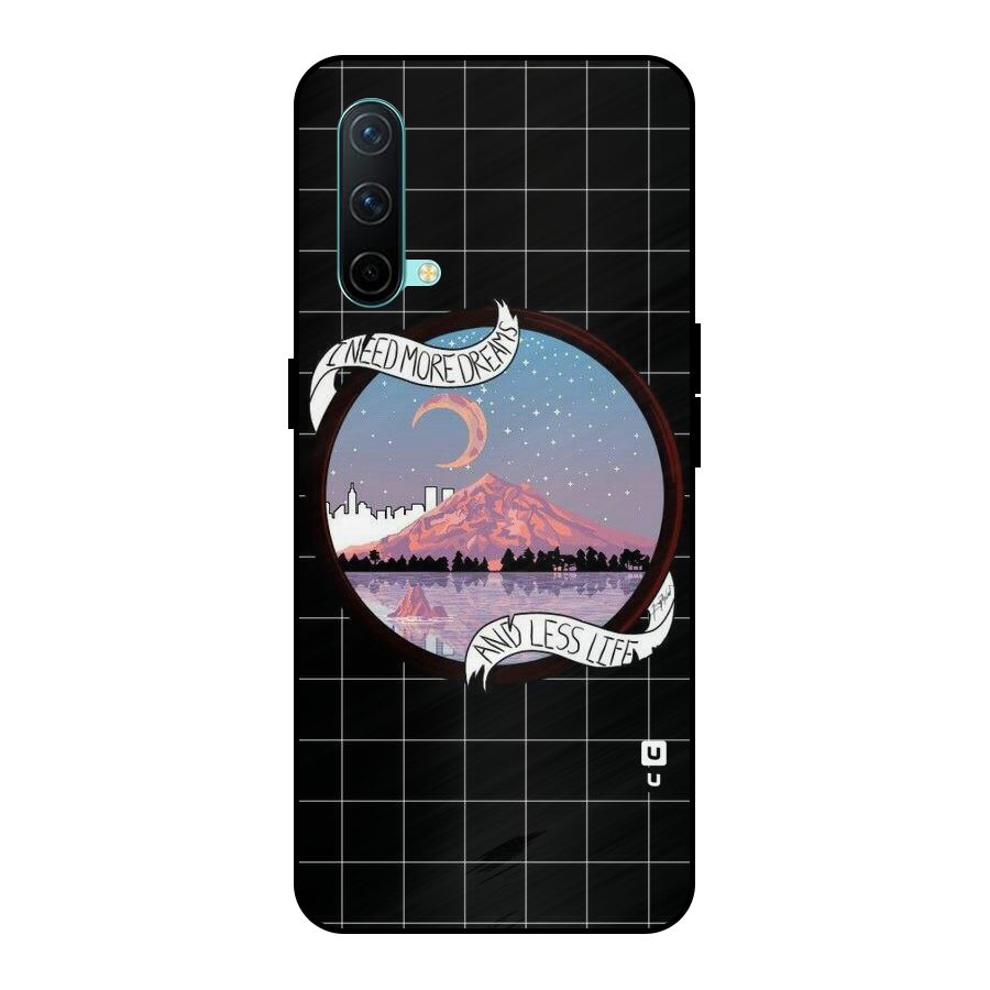 More Dreams Metal Back Case for OnePlus Nord CE 5G