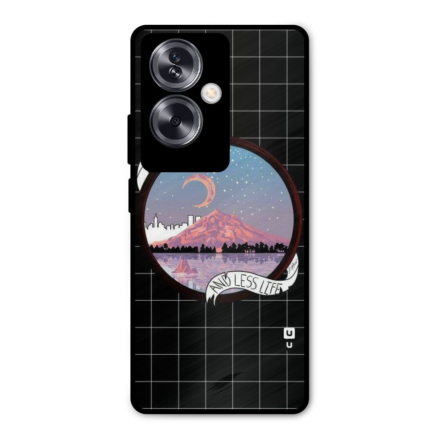 More Dreams Metal Back Case for Oppo A79 5G