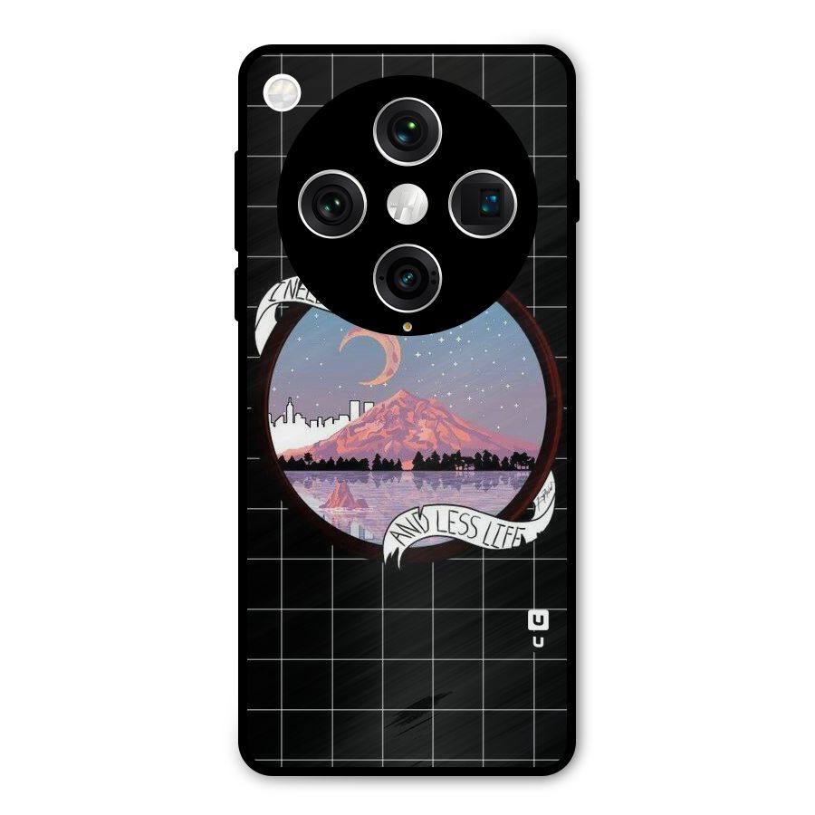 More Dreams Metal Back Case for Oppo Find X8 Pro