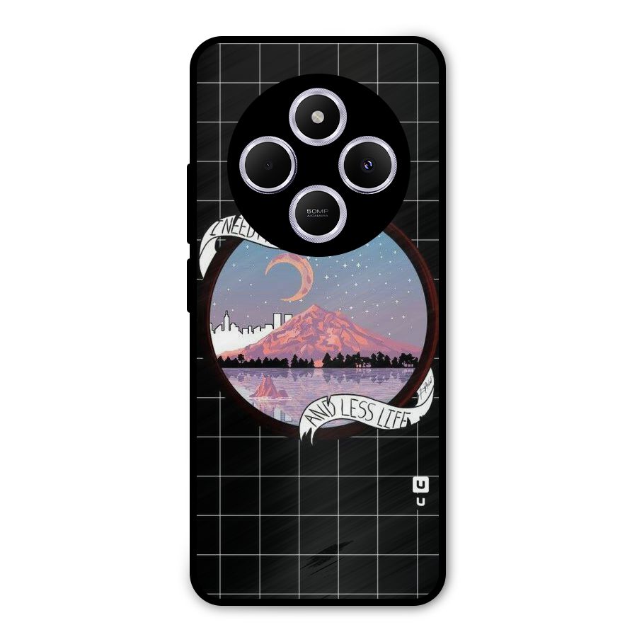 More Dreams Metal Back Case for Poco C75 5G