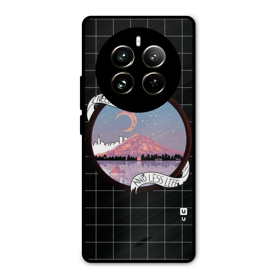 More Dreams Metal Back Case for Realme 12 Pro