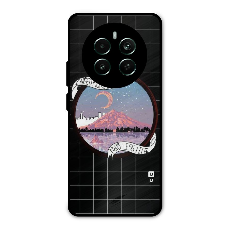 More Dreams Metal Back Case for Realme 12 Pro Plus