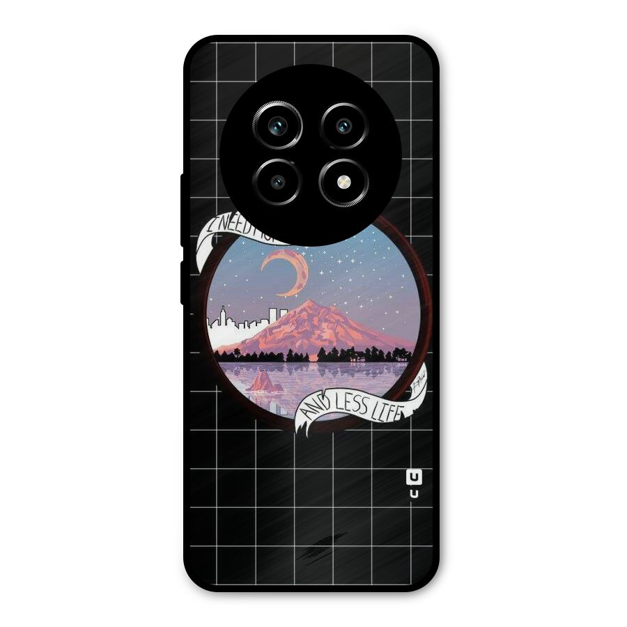 More Dreams Metal Back Case for Realme 13 Pro