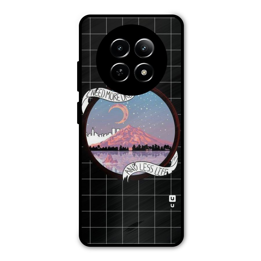 More Dreams Metal Back Case for Realme Narzo 70x 5G