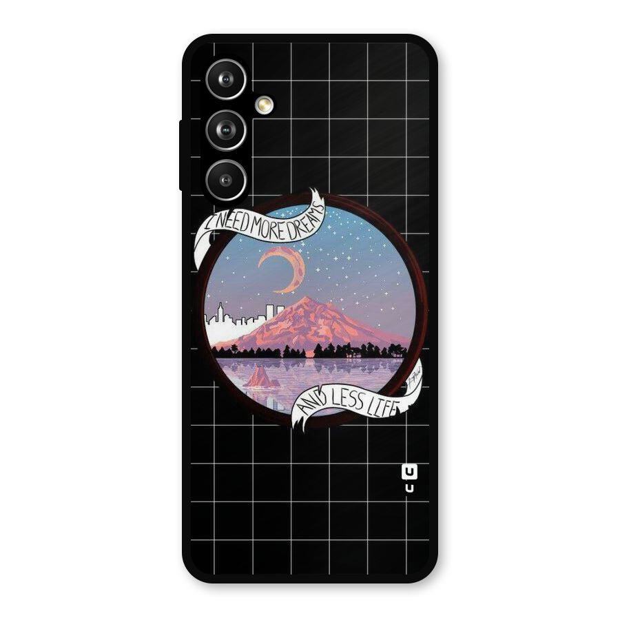 More Dreams Metal Back Case for Samsung Galaxy M54
