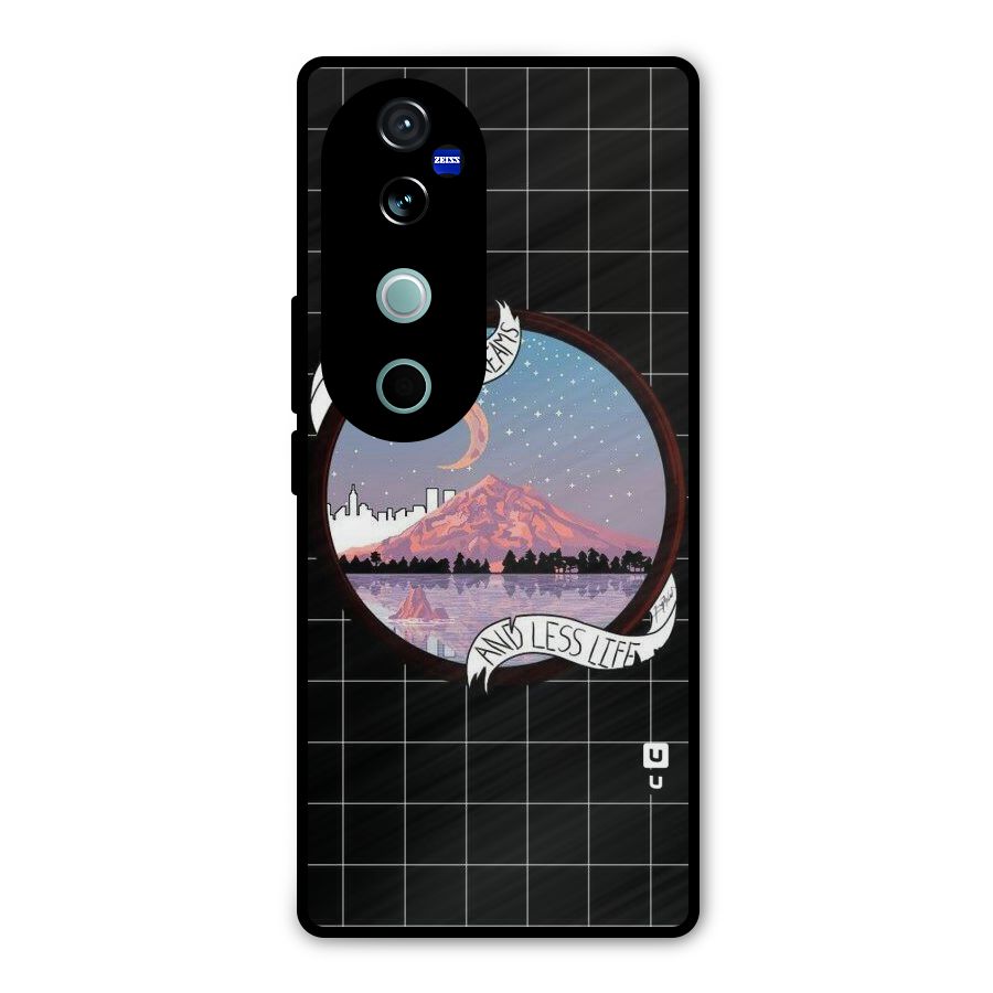 More Dreams Metal Back Case for Vivo V40