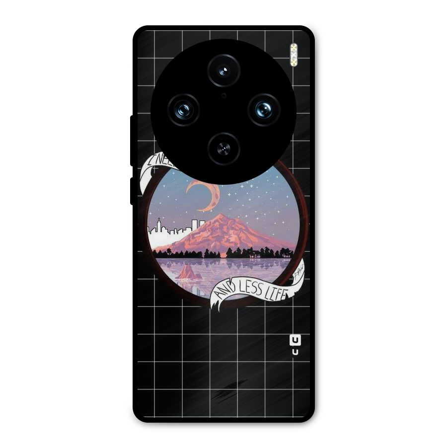 More Dreams Metal Back Case for Vivo X100 Pro