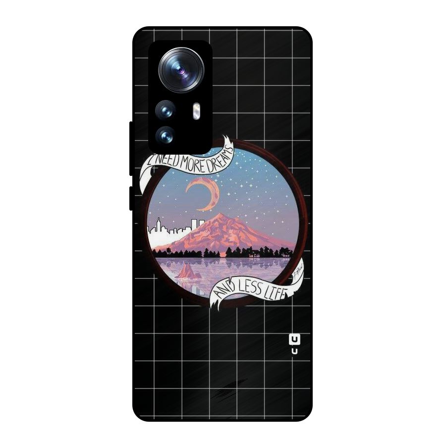 More Dreams Metal Back Case for Xiaomi 12 Pro