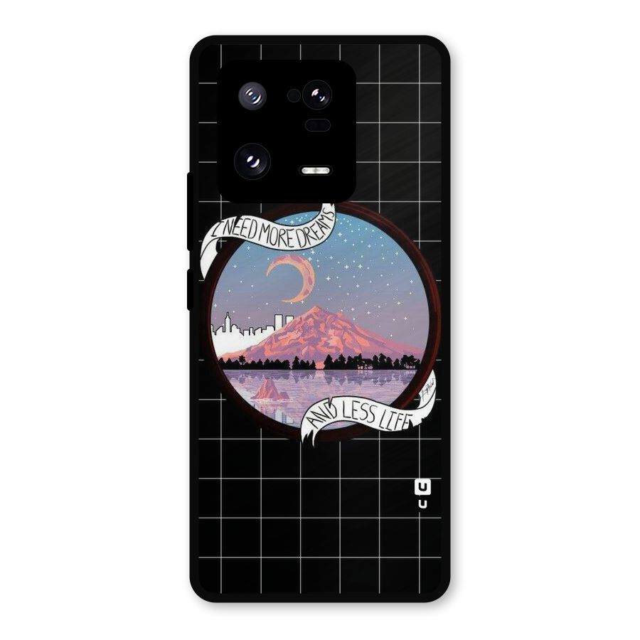 More Dreams Metal Back Case for Xiaomi 13 Pro