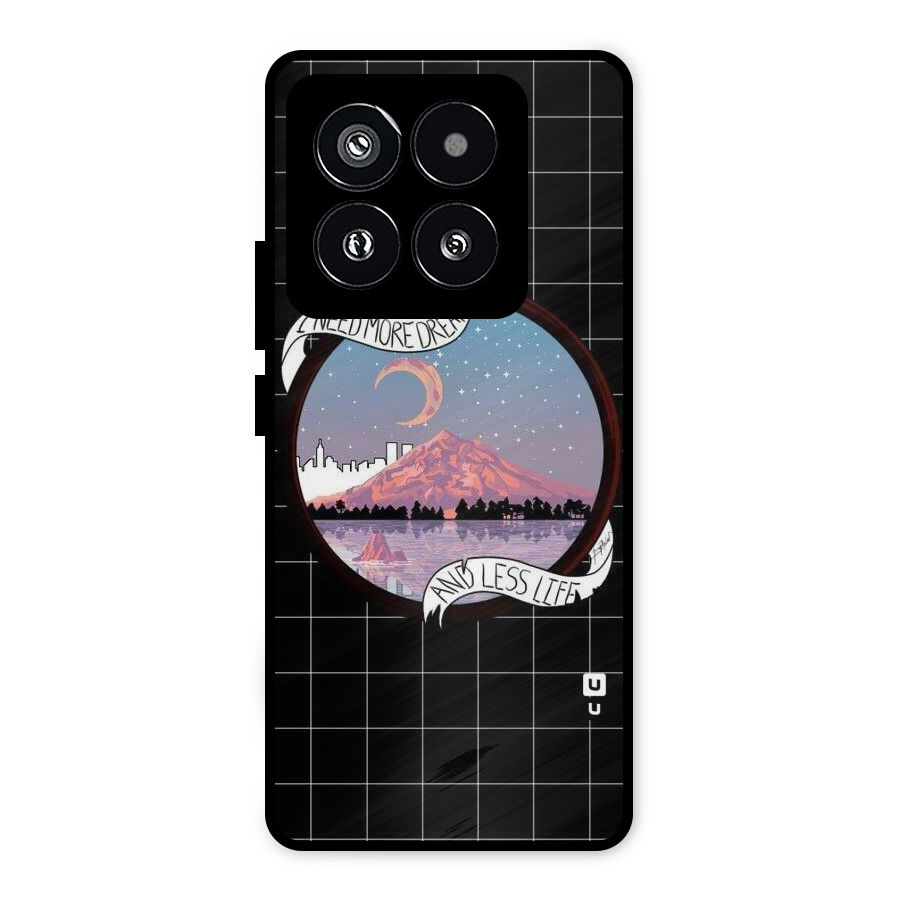 More Dreams Metal Back Case for Xiaomi 14 Pro