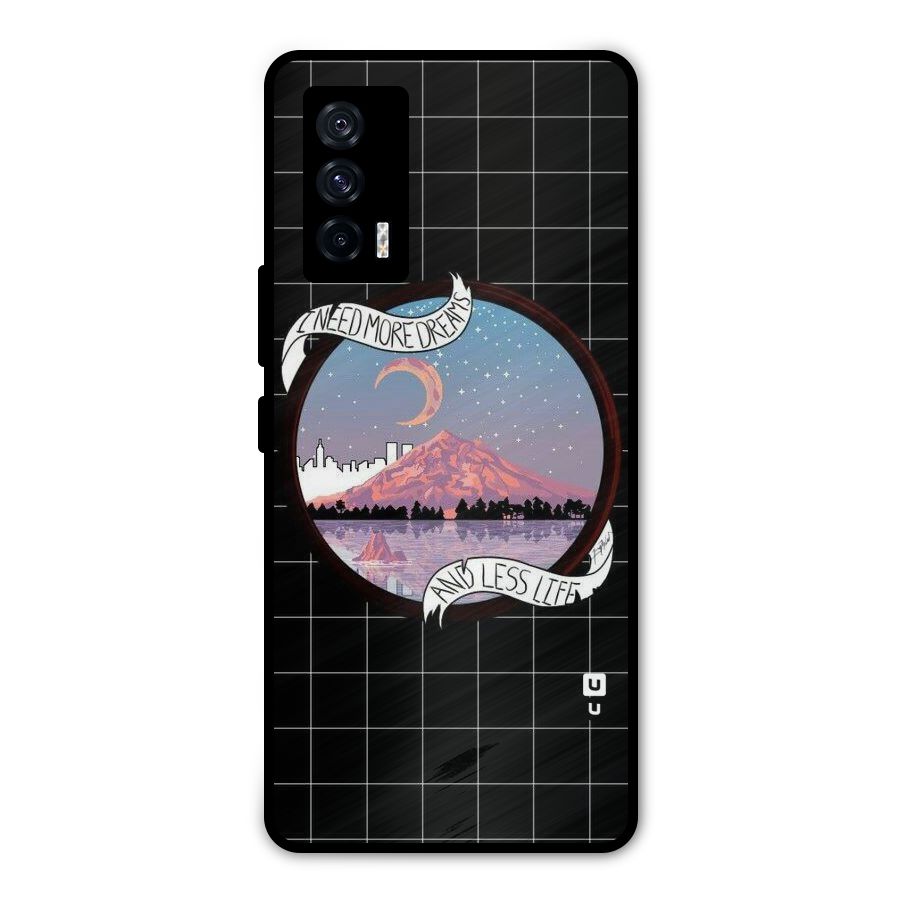 More Dreams Metal Back Case for iQOO 7 5G