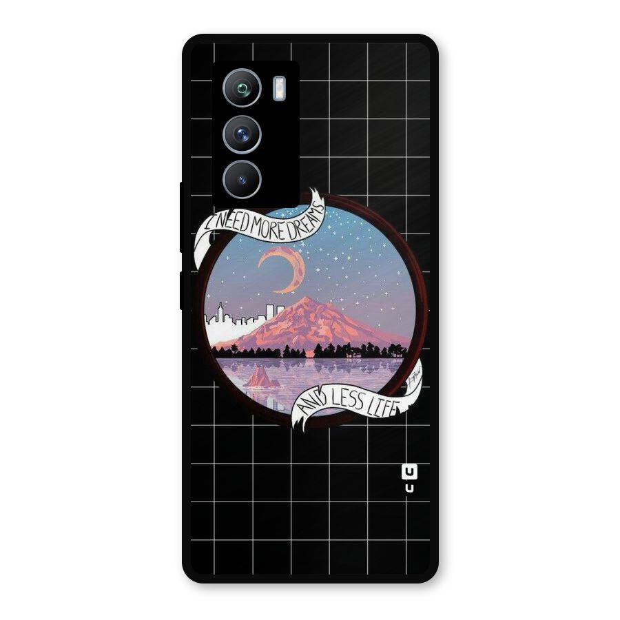 More Dreams Metal Back Case for iQOO 9 SE