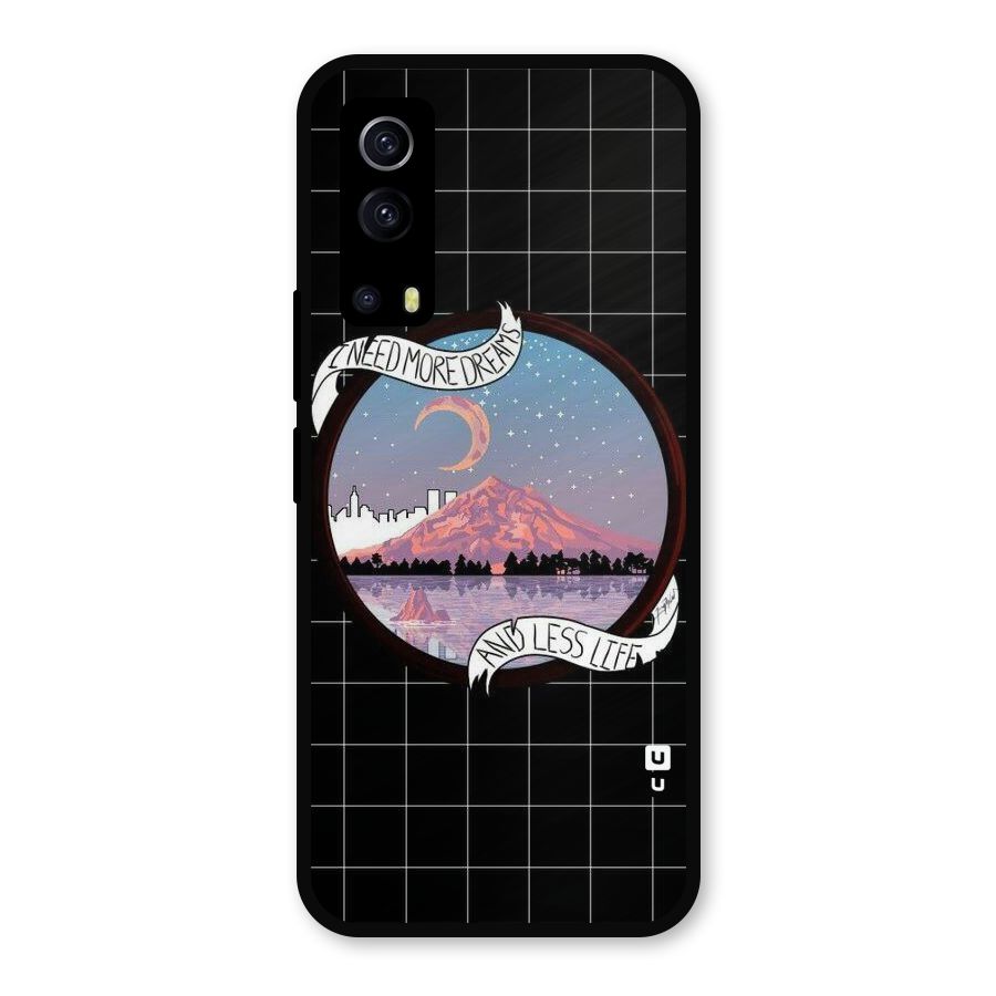More Dreams Metal Back Case for iQOO Z3