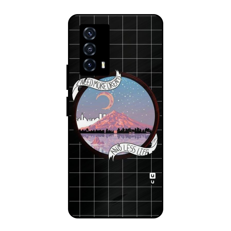 More Dreams Metal Back Case for iQOO Z5