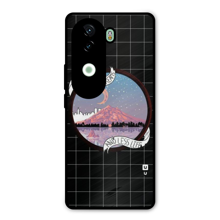 More Dreams Metal Back Case for iQOO Z9s