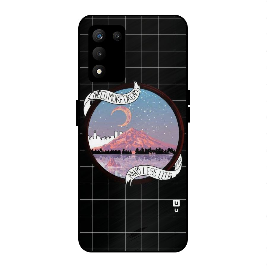 More Dreams Metal Back Case for realme 9 5G SE