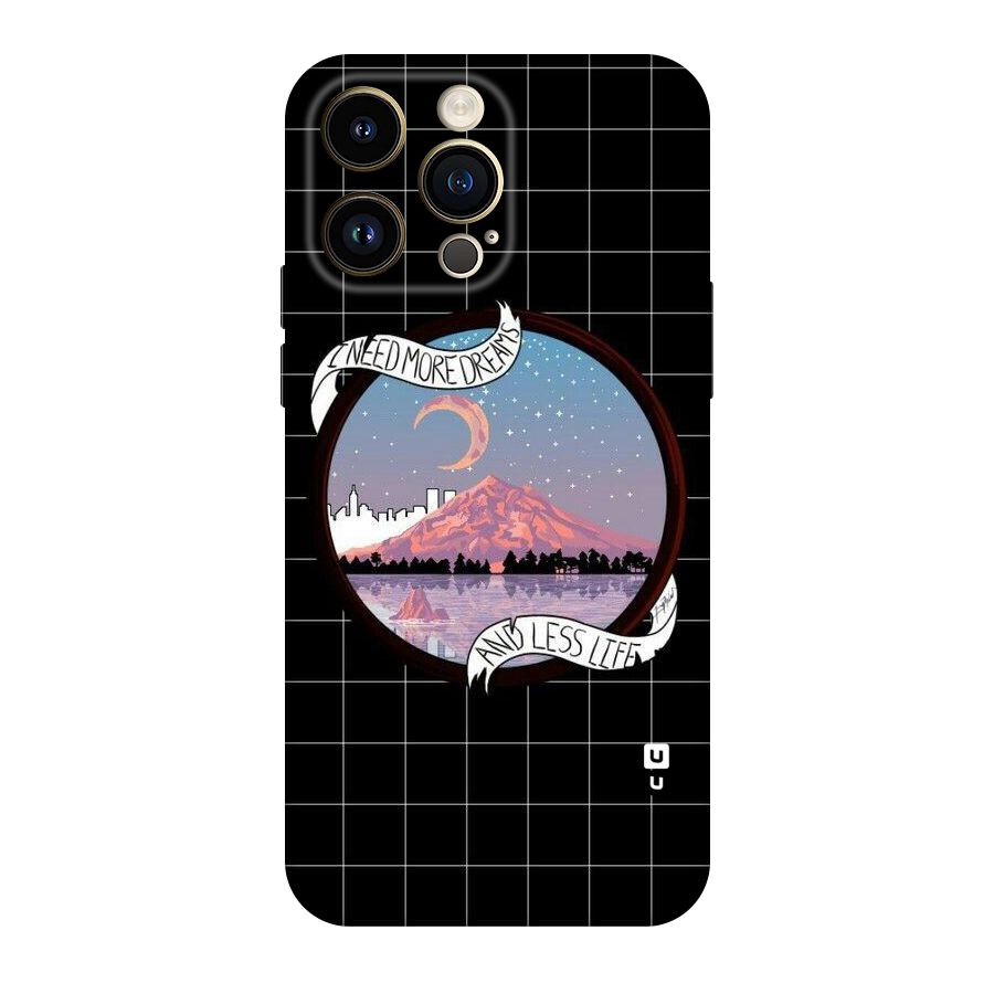 More Dreams Original Polycarbonate Back Case for iPhone 14 Pro Max