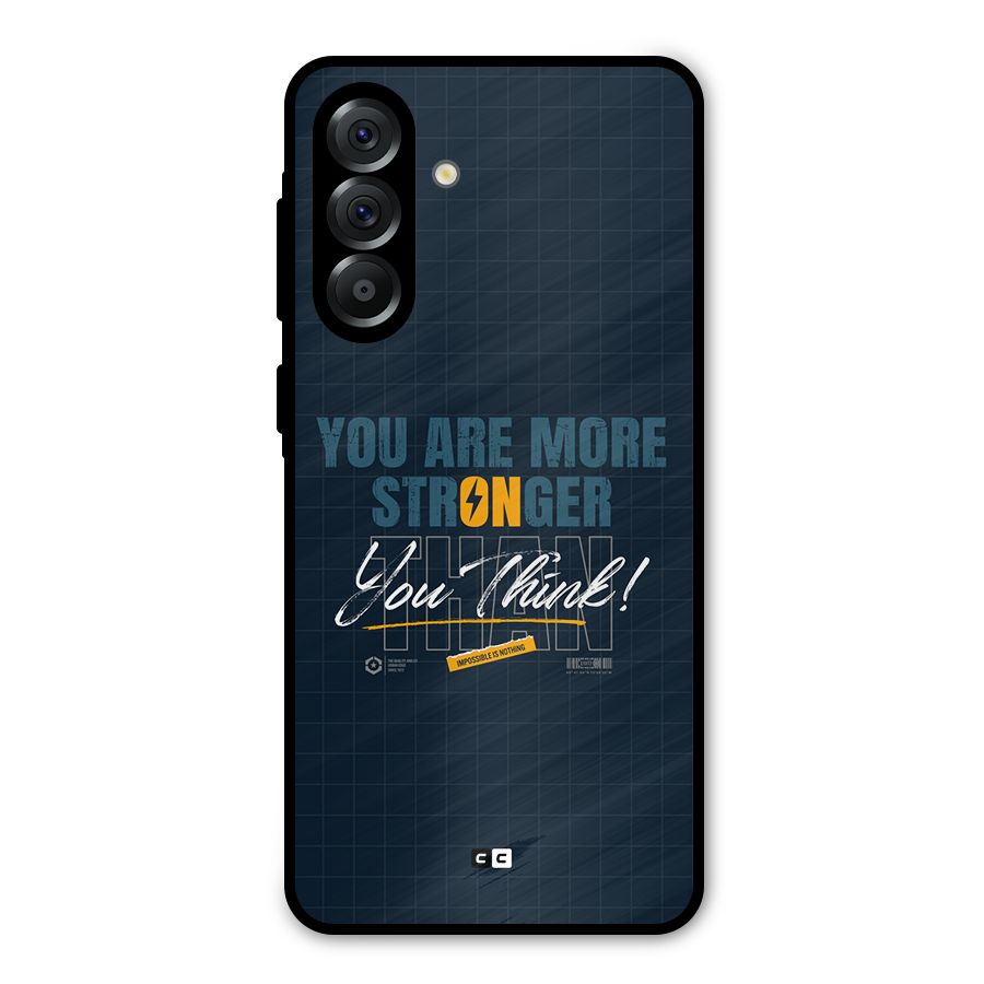 More Stronger Metal Back Case for Galaxy A36