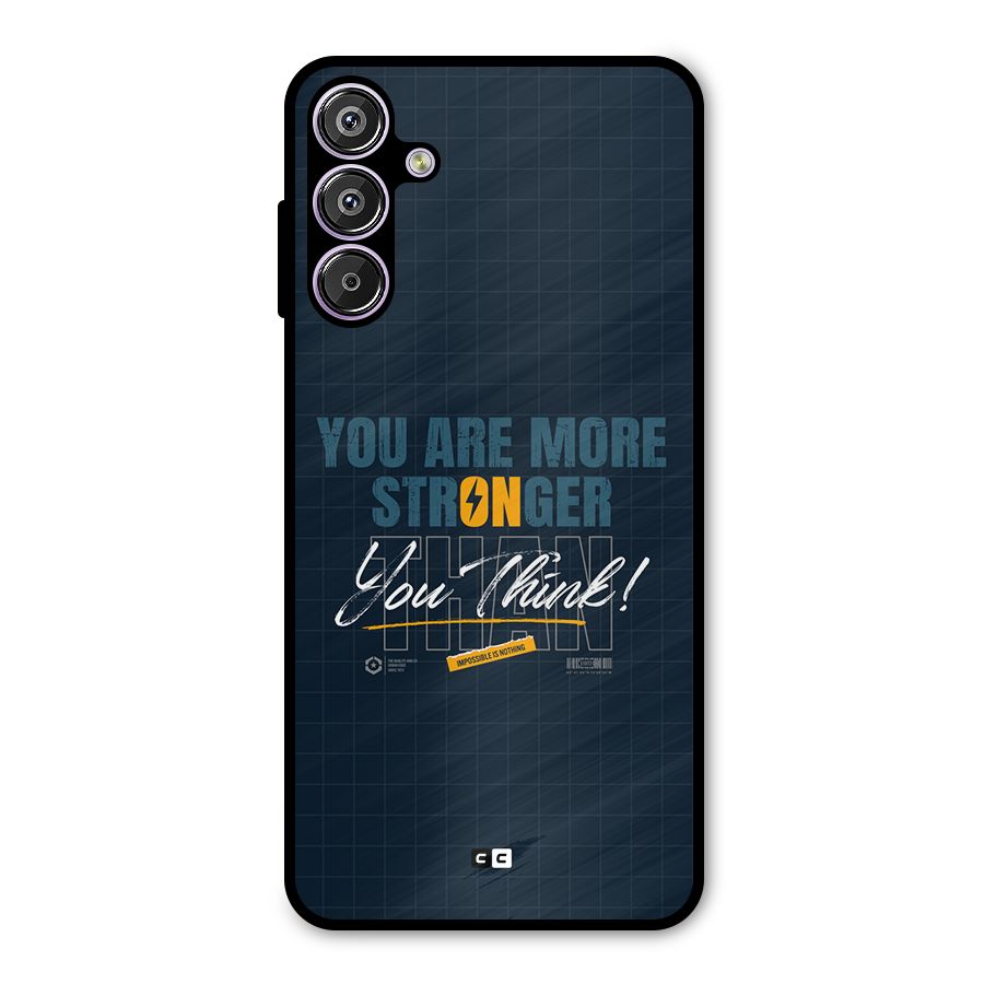 More Stronger Metal Back Case for Galaxy F15