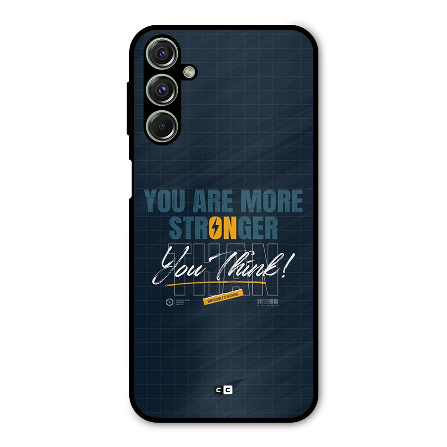 More Stronger Metal Back Case for Galaxy F34