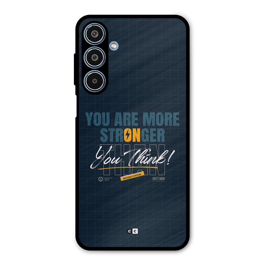 More Stronger Metal Back Case for Galaxy M35