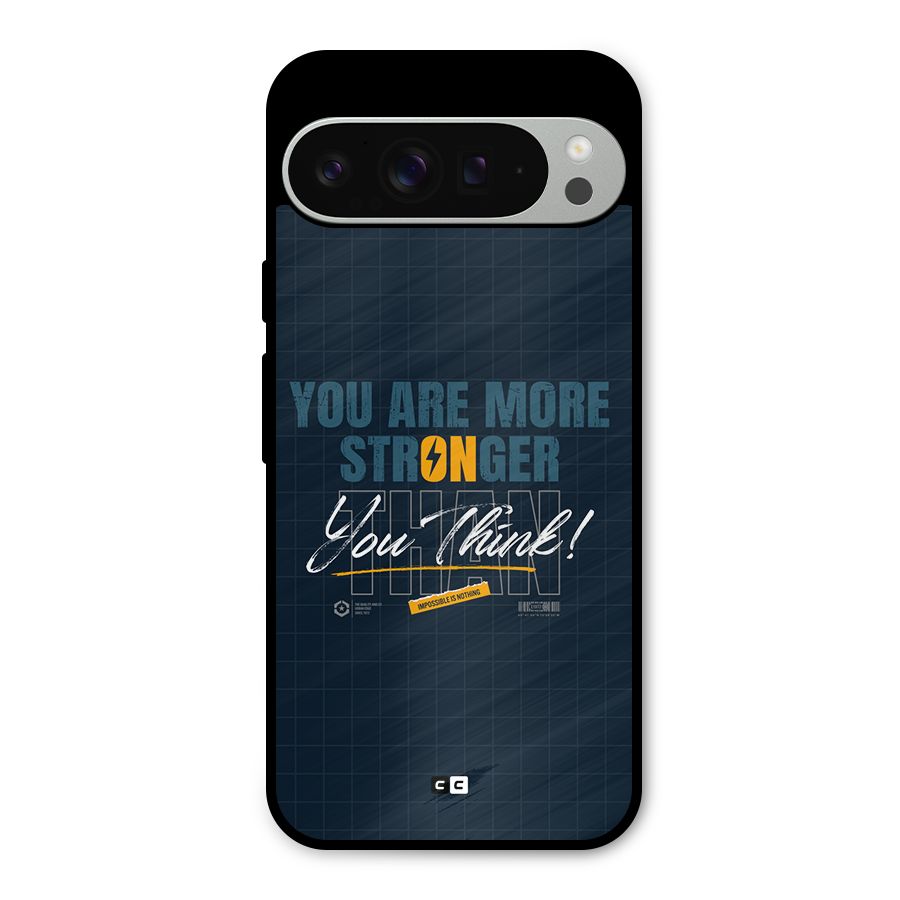 More Stronger Metal Back Case for Google Pixel 9 Pro XL