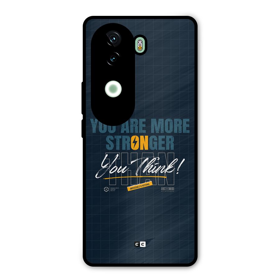 More Stronger Metal Back Case for Vivo V40e