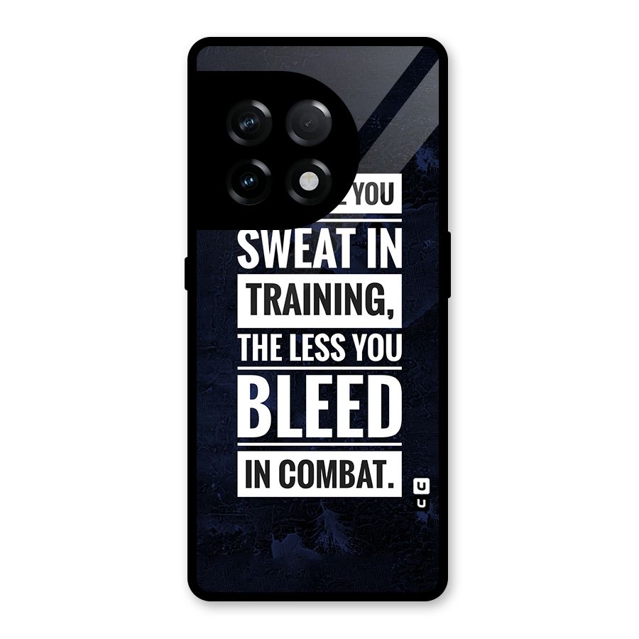 More You Sweat Less You Bleed Glass Back Case for OnePlus 11R