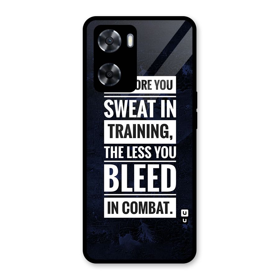 More You Sweat Less You Bleed Glass Back Case for OnePlus Nord N20 SE
