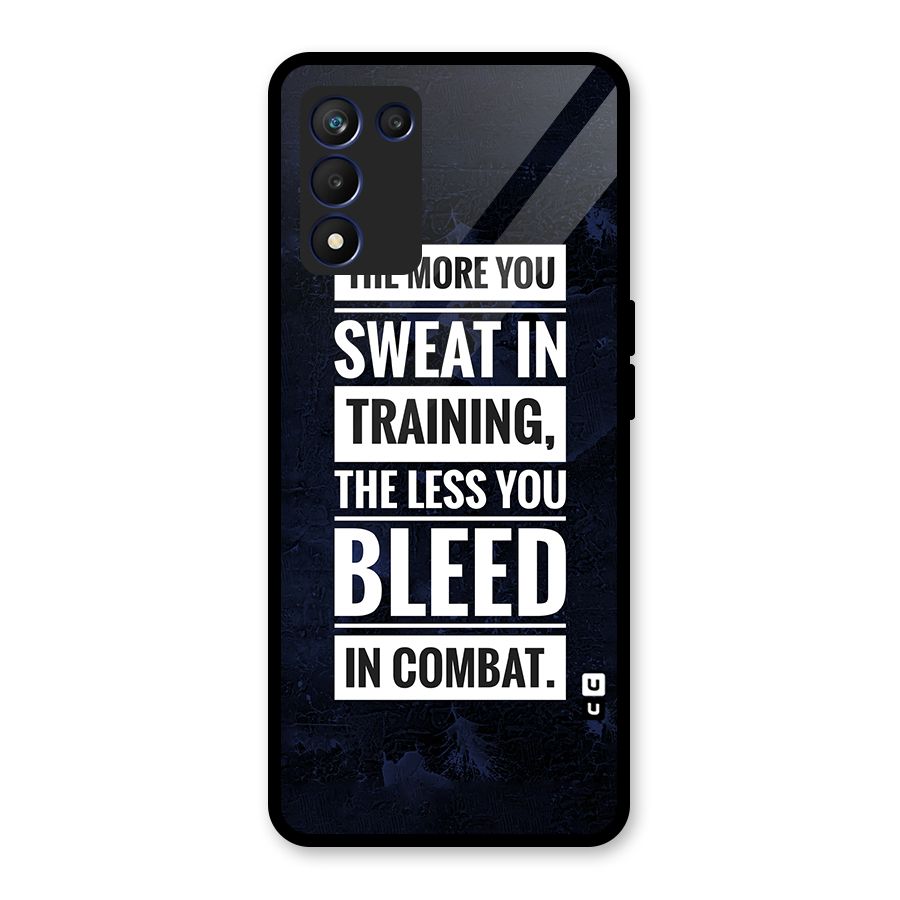 More You Sweat Less You Bleed Glass Back Case for Realme 9 5G Speed