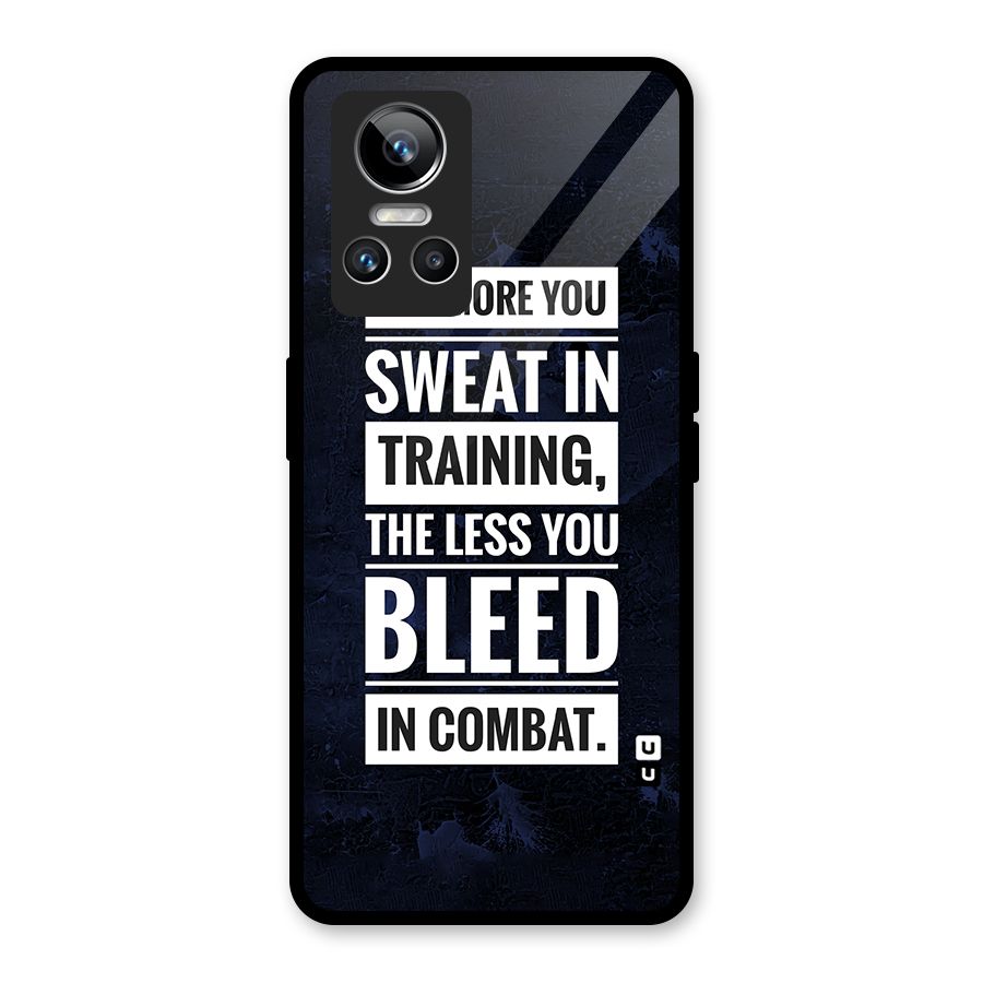 More You Sweat Less You Bleed Glass Back Case for Realme GT Neo 3
