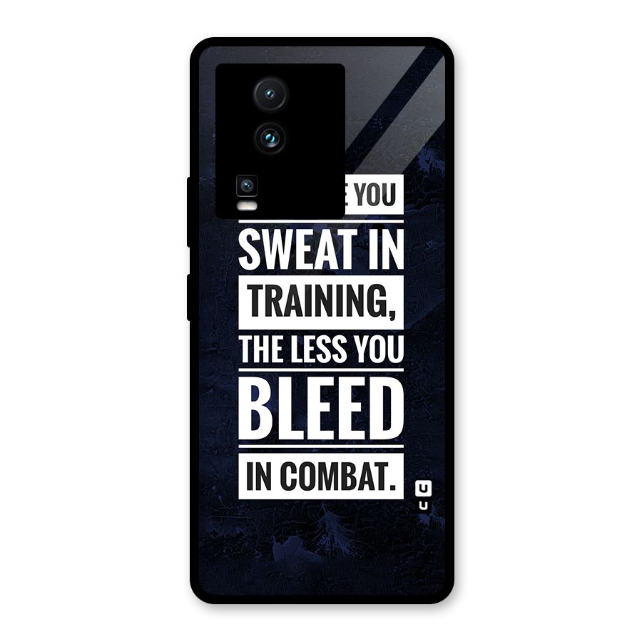 More You Sweat Less You Bleed Glass Back Case for Vivo iQOO Neo 7