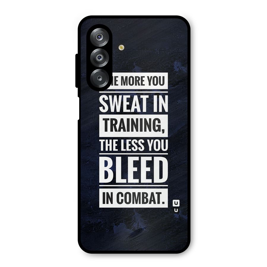 More You Sweat Less You Bleed Metal Back Case for Galaxy A26