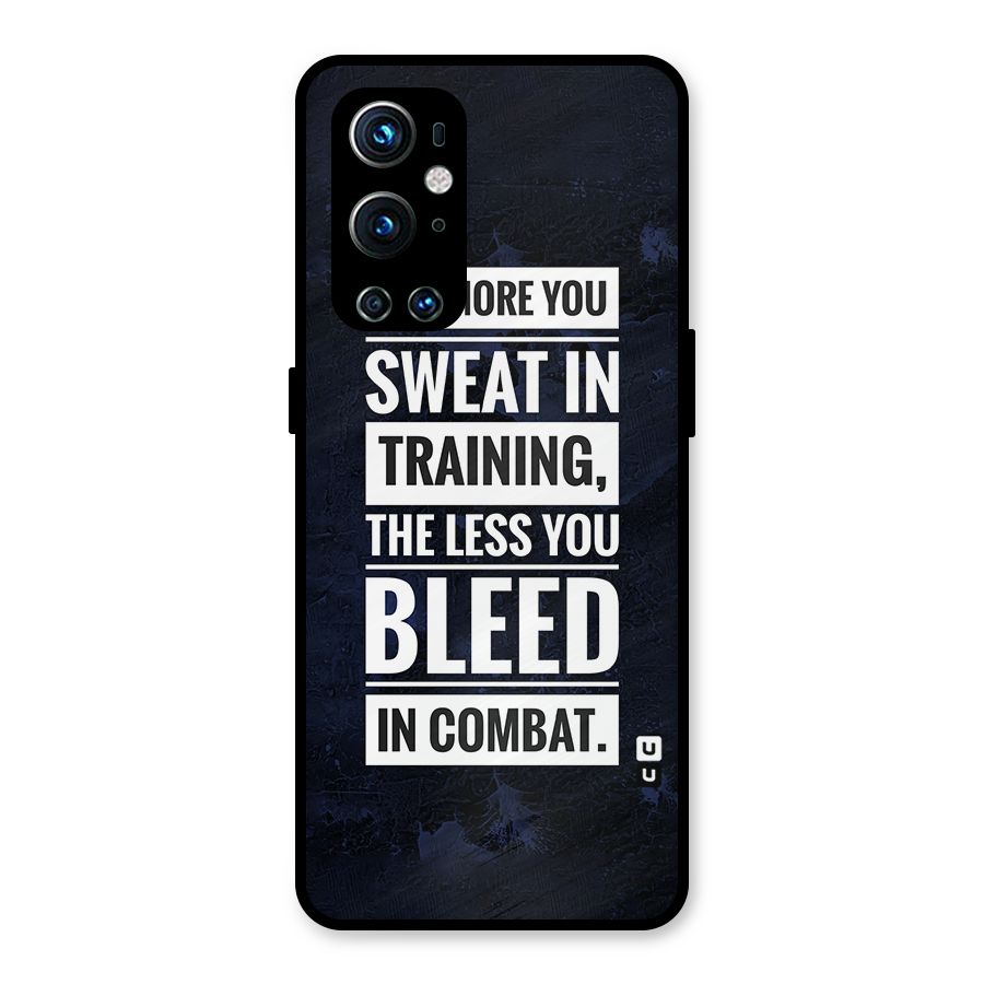 More You Sweat Less You Bleed Metal Back Case for OnePlus 9 Pro