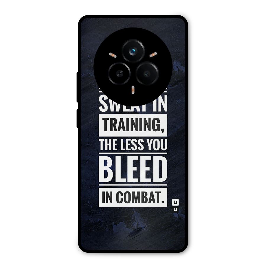 More You Sweat Less You Bleed Metal Back Case for Realme 14 Pro