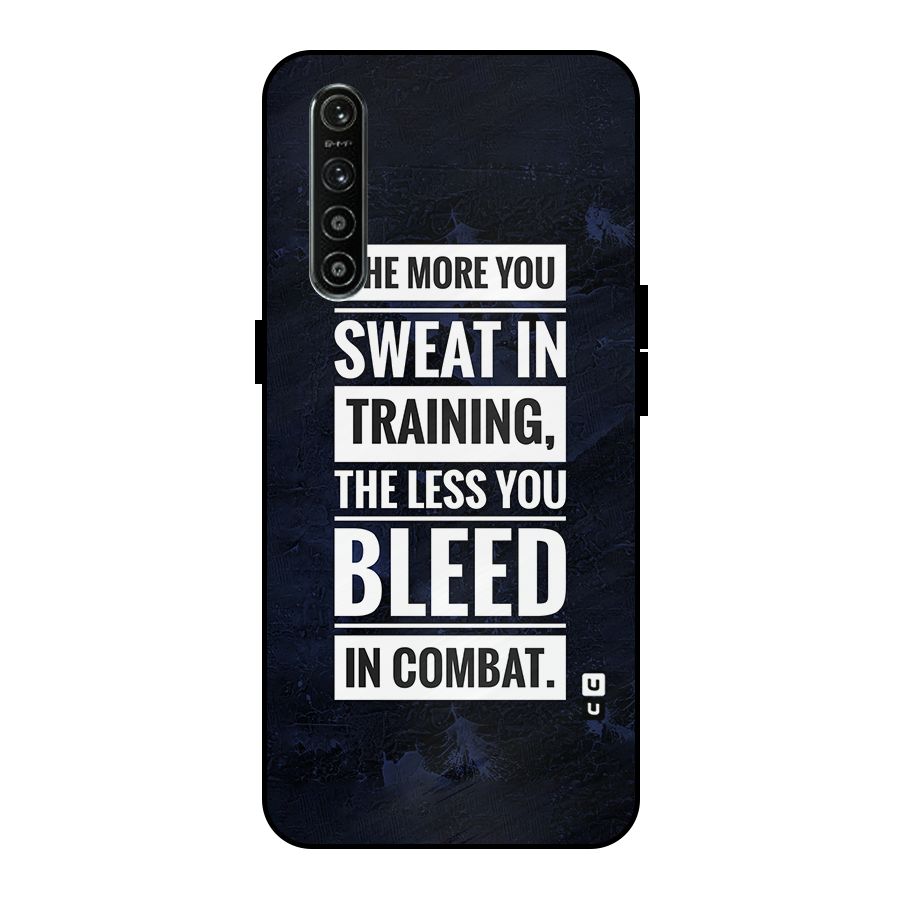 More You Sweat Less You Bleed Metal Back Case for Realme XT