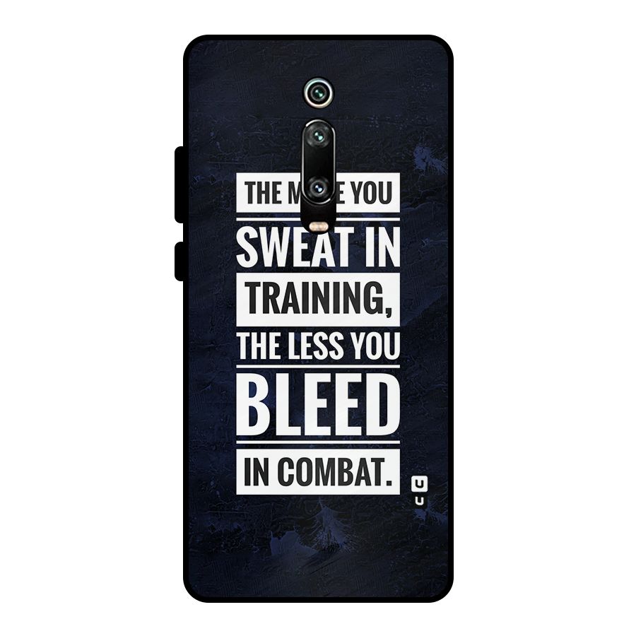 More You Sweat Less You Bleed Metal Back Case for Redmi K20