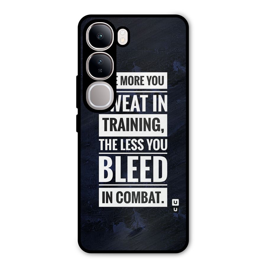 More You Sweat Less You Bleed Metal Back Case for Vivo Y300