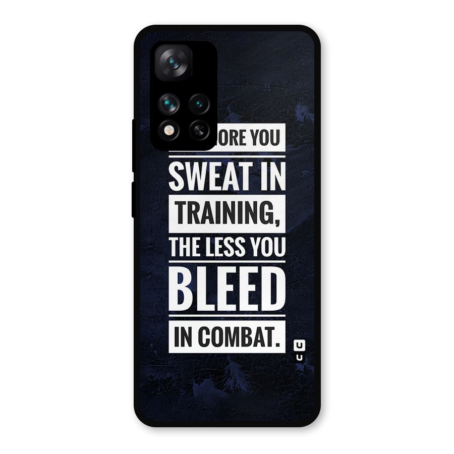More You Sweat Less You Bleed Metal Back Case for Xiaomi 11i 5G